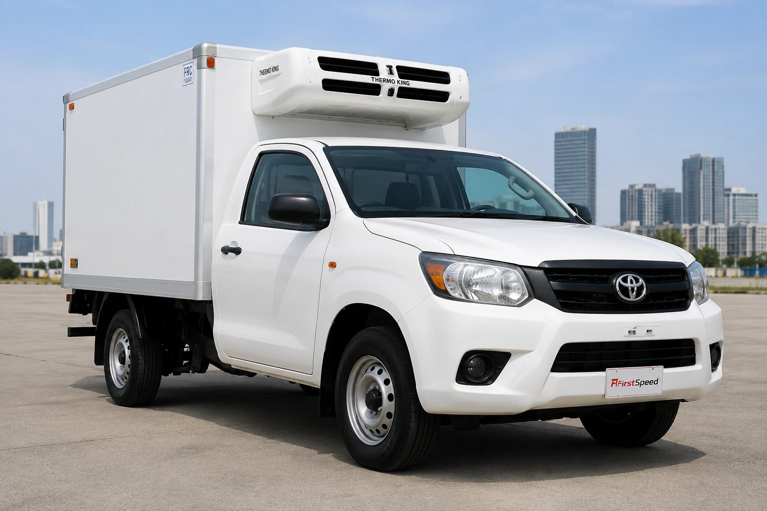 Refrigerated pickup truck UAE